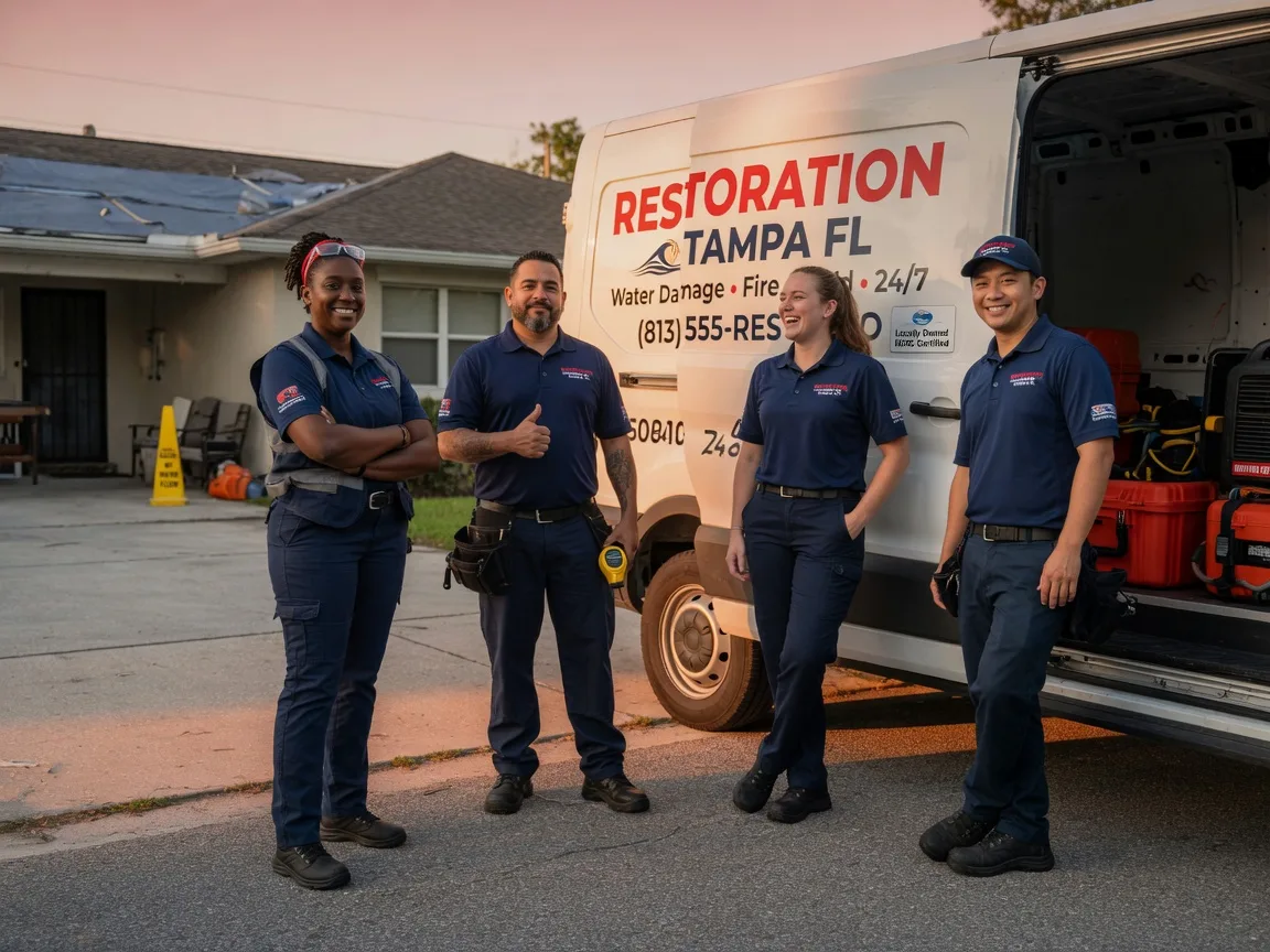 Water Damage Restoration company in Leslie, WV